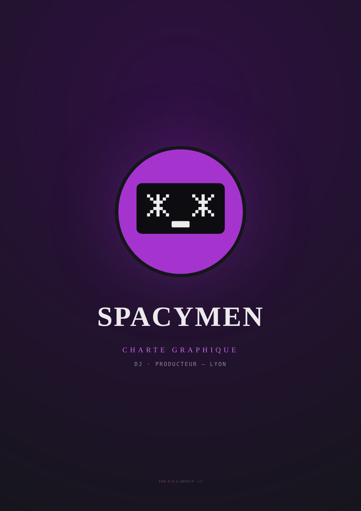 Spacymen — Charte graphique